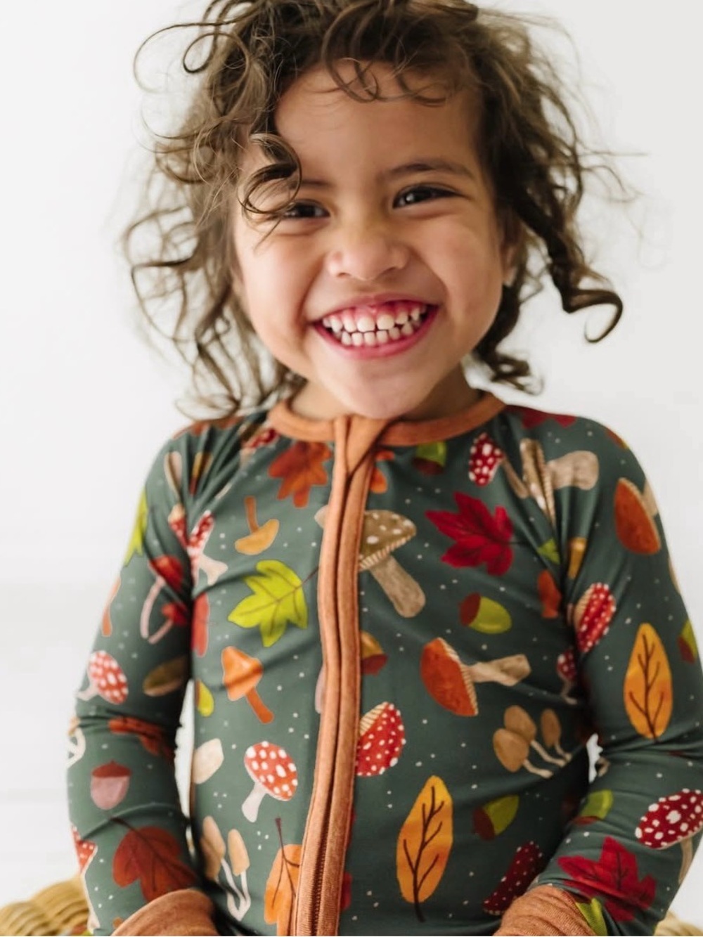 🍄‍🟫🍂Little Sleepies forest woodland zippy 12-18 months
